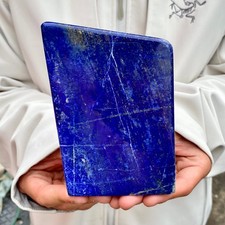 1.76LB  Lapis Lazuli Freeform Polished Rough Tumble Healing Crystal Specimen Sto picture