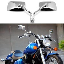 For Suzuki Intruder VS 700 750 800 1500 1400 Chrome Rectangle Rearview Mirrors picture