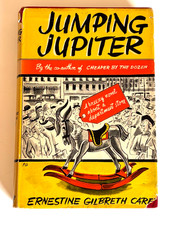 VTG 1952 Jumping Jupiter by Ernestine Gilbreth Carey Hard Cover Dust Jacket picture