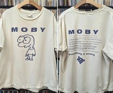 HOT Vintage Moby 90s Everything Is Wrong T-shirt picture