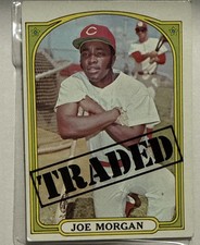 1972 Topps - High # Joe Morgan #752 Traded corners slightly worn. picture