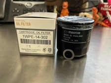 Genuine Mazda Oil Filter 1WPE-14-302 & DRAIN PLUG WASHER picture