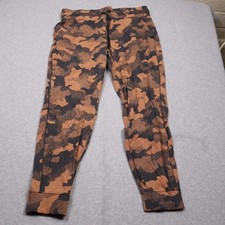 Lululemon Ready To Rulu Jogger Pants Womens 12 Brown Camo High Rise 29
