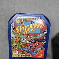 Vintage Spider-Man 12 Figure Collectors Case 1994 Marvel Comics Tara Toy Corp picture