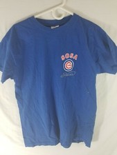 Vintage 1998 Chicago Cubs Sammy Sosa Signature T Shirt MLB XL picture