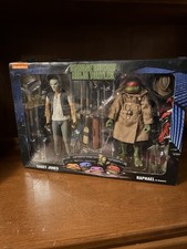 NECA TMNT Casey Jones & Raphael Action Figure Damaged box, unopened. picture