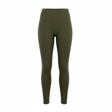 Zenana Outfitters Olive Green Seamless Leggings L/XL High Waist Yoga picture