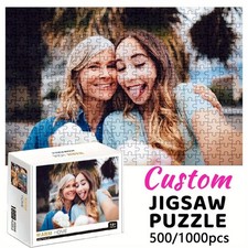 Custom Photo Jigsaw Puzzle Personalized Picture 1000 Pieces DIY Family Gift picture