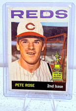 1964 Topps Pete Rose #125 Cincinnati Reds All-Star Rookie Vintage Baseball Card picture