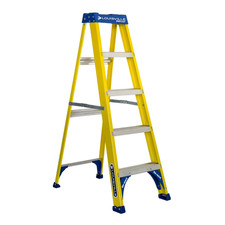 Louisville Ladder 5-Foot Fiberglass Step Ladder, 250-Pound Load Capacity, Type I picture