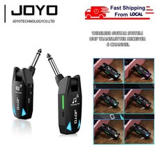 JOYO Wireless Guitar System UHF Transmitter Receiver 6 Channel Low Latency JW-08 picture