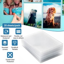 Rigid  4x6/5x7/6x9 inch Hard Plastic Protector Sleeves for Trading Cards Photos picture