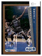 1992-93 Fleer #401 Shaquille O’Neal RC picture