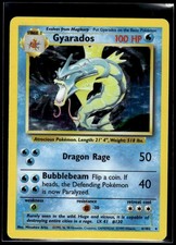 Pokemon Gyarados Unlimited Holofoil 6 Base Rare Holo picture