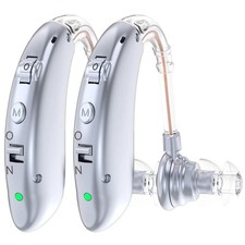 Rechargeable Hearing Amplifier, Adjustable Tone, Portable BTE Sound Device picture