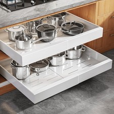Seinloes 2 Pack Pull Out Cabinet Organizer 21