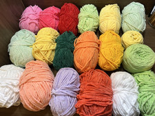 Premier PARFAIT CHUNKY Yarn MULTI COLOR Polyester 3.5oz 131yds ea. Set of 19 picture