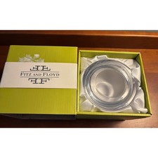 Fitz and Floyd glass candle holder picture