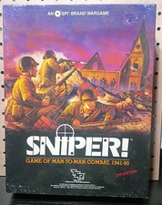 SPI War Games Sniper 1941 - 90 Game Of Man To Man Combat  (2nd Ed) TSR  picture