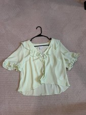 Topshop Ruffle Sleeve Blouse picture