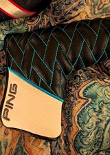 Odyssey White Hot RX Putter Headcovers Set of 2 Black/White/Red/Blue PING picture