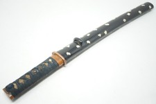 Japanese Wakizashi Koshirae Raden Mother of Pearl Edo Saya Tsunagi 0903G2 picture