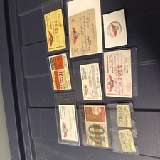 Rochester Red Wings NY Knot Hole Lot Transit Pin Tickets New York Vintage Rare picture