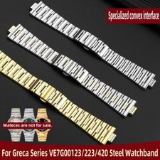For Versace GRECA VE7G00123/VE7G00223 Steel Watchband Convex Interface Bracelet picture