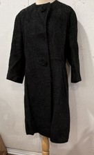Vintage 50’s/60’s E Falciasecca Italian wool style coat, 3/4 sleeve picture