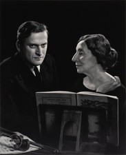 VTG Yousuf Karsh Print Yehudi Menuhin Wanda Landowska Portrait 1945 Mat 13x15 picture