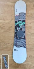 FORUM SNOWBOARD 136 cm The Manual White Red Blue 3D Vintage Rare 90s Y2K 00s  picture