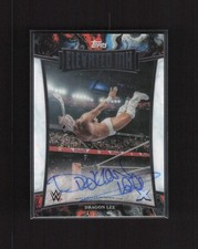 2025 Topps Exalted WWE Dragon Lee  #ELI-DNL Elevated Ink Autograph picture