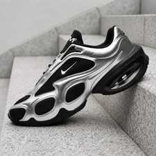 Nike Air Max Muse Black Metallic Silver FV1920-001 Women's New picture