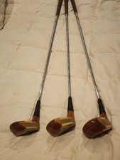 Vintage Spalding Match Play 1-3-5 Woods True Flex Steel Shafts RH USA NICE picture