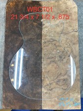 Amazing And Rare Walnut Burl Electric Guitar Carve Top Luthier Tonewood .675” picture