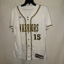 Under Armour Women's Sz Large Baseball Jersey #15 NBA Golden State Warriors (A7) picture