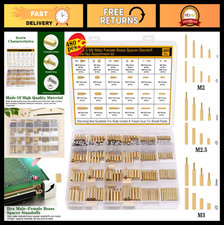 480Pcs M2 M2.5 M3 Standoffs Screws Nuts Kit for DIY PC Build Raspberry Pi Projec picture