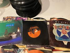 Huge Mixed Lot  45rpm records.  R&B Soul Music picture