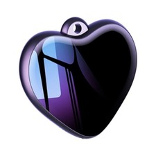 Heart Shaped Hands Free Voice Activated Necklace Recorder picture
