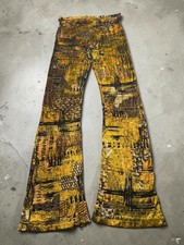 Archive 90s Bazar de Christian Lacroix Flared Pants Velour Stretchable Women's picture
