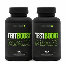 2 bottles TEST BOOST Max Sculptnation Testosterone Build Muscle Men weight Loss picture