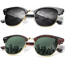 KALIYADI Unisex Medium, B02- (2 Pack) Glossy Black/Matte Blackish Green picture