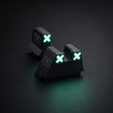 TSA® XXX Glow Iron Sights Fits GLOCK® G43 G43X G48 MOS Co-Witness Set picture