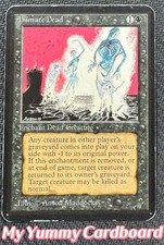 MTG Alpha Animate Dead — Heavily Played | Limited Edition Alpha 1993 picture