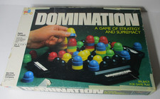 Vintage Milton Bradley Domination Strategy Board Game Complete 1982 picture
