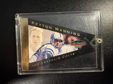 1998 Playoff Contenders - Pennants Peyton Manning #42 Gold /98 (RC) picture