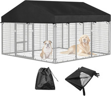 10'W X 10'L Waterproof Dog Kennel Cover Outdoor 600D Oxford Fabric Dog Kennel Ro picture
