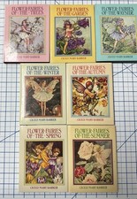 Flower Fairies Hardback Set 7 Books Cicely Mary Barker Wayside Garden Trees More picture