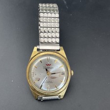 Vintage Waltham 17 Jewels Mechanical Manual Wind Date Watch Running picture