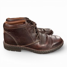 Vintage Clarks Originals Desert Boots Brown Leather Chukka Boots Size 7 picture